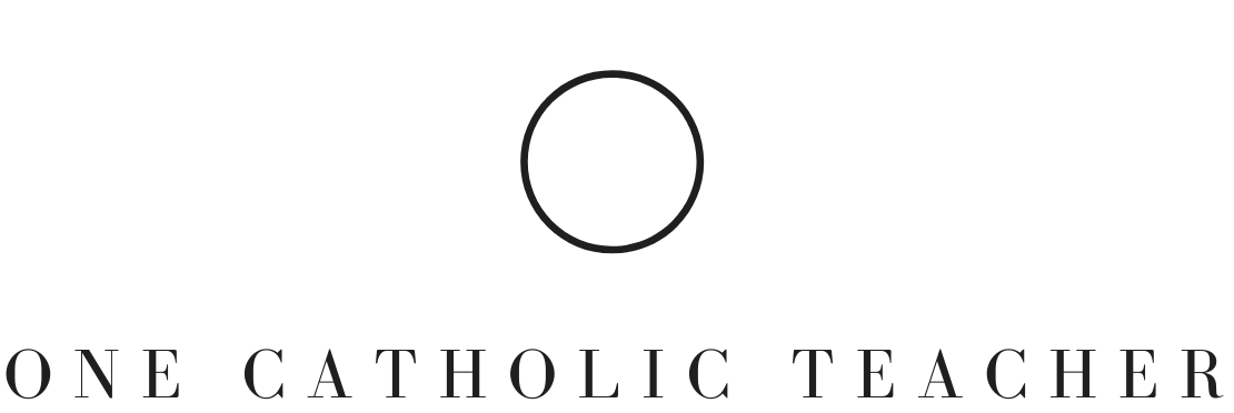 one catholic teacher logo